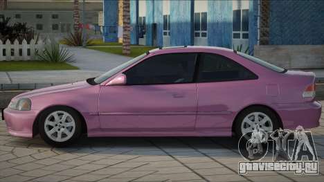 Honda Civic Sedan Pink для GTA San Andreas