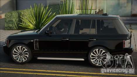 Range Rover Vogue Black для GTA San Andreas