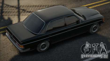 Mercedes-Benz W123 Black для GTA San Andreas