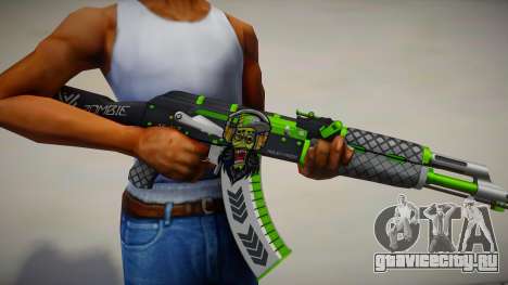 New Skin AK-47 для GTA San Andreas