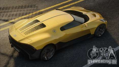 Bugatti La Voiture Noire Yellow для GTA San Andreas