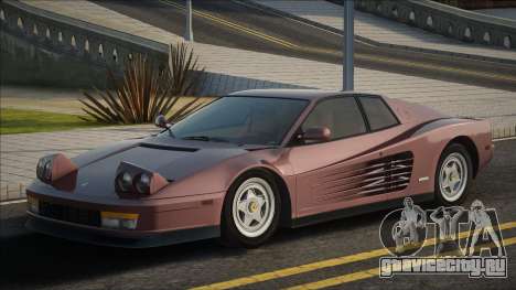 Ferrari Testarossa 1987 CCD для GTA San Andreas