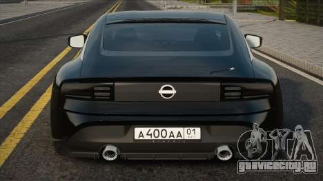 Nissan 400Z 2021 Black для GTA San Andreas