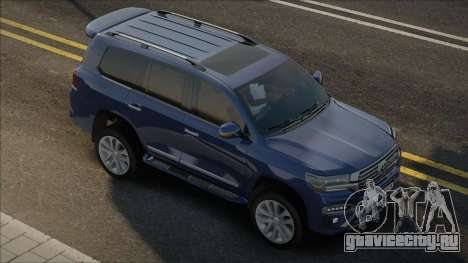 Toyota Land Cruiser 200  CCD Blue для GTA San Andreas