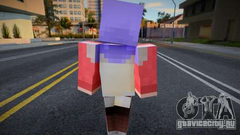 Hfost Minecraft Ped для GTA San Andreas