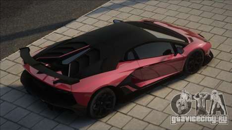 Lamborghini Aventador SVJ Red для GTA San Andreas