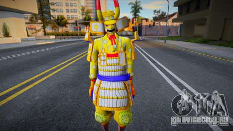 KikunoJo Samurai Suit From OP для GTA San Andreas