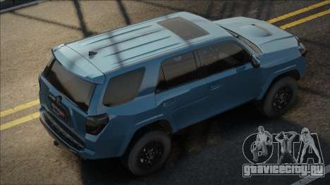 Toyota 4Runner Blue для GTA San Andreas