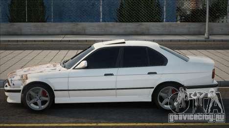 BMW 5-er E34 Ржавая для GTA San Andreas