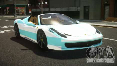 Ferrari 458 LE Roadster S8 для GTA 4