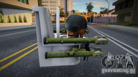 Missile Skibidi toliet o Rocket launcher для GTA San Andreas