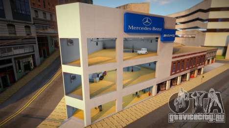 Mercedes-Benz Dealership v2 для GTA San Andreas