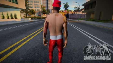 Lefty SM tenis rojos y Con ropa roja Versión 2 для GTA San Andreas