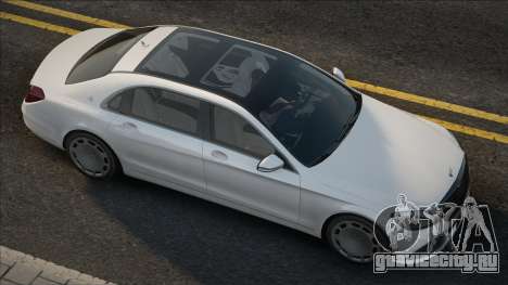 Mercedes-Benz x222 White для GTA San Andreas