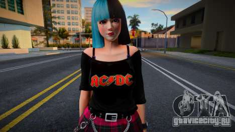 Hit Kawaii Gothic fan ACDC для GTA San Andreas