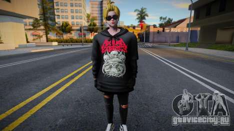 Skin Fivem Asca Area Existence для GTA San Andreas