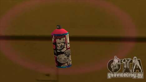 New Spray Can Mod для GTA San Andreas