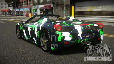 Ferrari 458 LE Roadster S9 для GTA 4