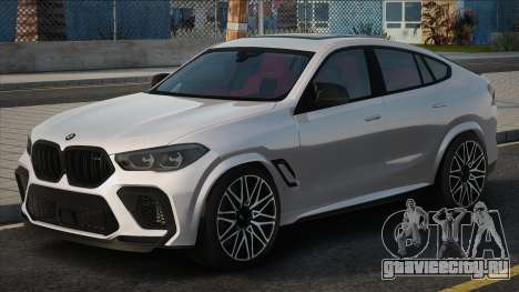 BMW X6M White для GTA San Andreas