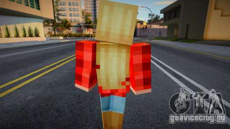 Dwfylc1 Minecraft Ped для GTA San Andreas