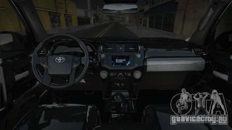 Toyota 4Runner Blue для GTA San Andreas