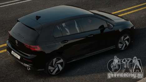 Volkswagen Golf GTI Black для GTA San Andreas