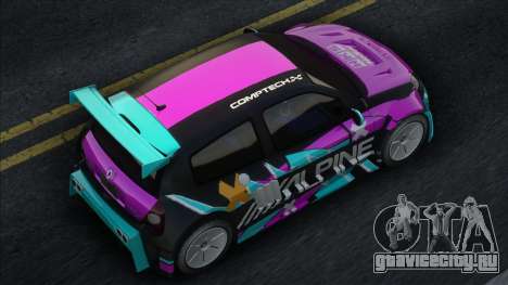[NFS Carbon] Renault Clio V6 BubbleGum для GTA San Andreas