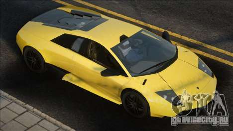 Lamborghini Murcielago Yellow Stock для GTA San Andreas
