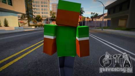 Sweet Minecraft Ped для GTA San Andreas