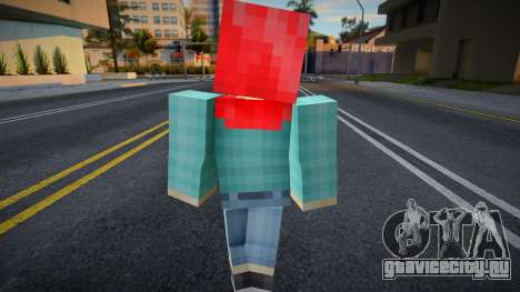 Cwfohb Minecraft Ped для GTA San Andreas