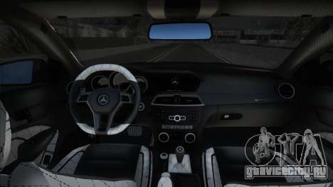 Mercedes-Benz C63 Police для GTA San Andreas