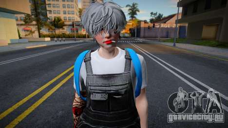 Skin Fivem Backpacker Boy для GTA San Andreas