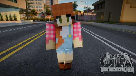 Cwfyhb Minecraft Ped для GTA San Andreas
