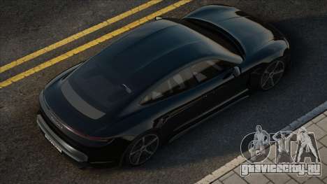 Porsche Taycan Black для GTA San Andreas