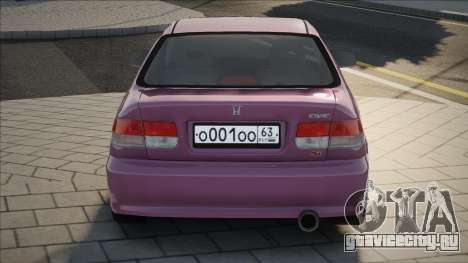 Honda Civic Sedan Pink для GTA San Andreas