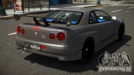 Nissan Skyline R34 ZX-I для GTA 4