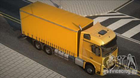 Mercedes-Benz Actros Yellow для GTA San Andreas