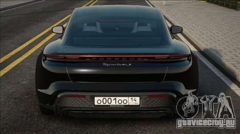 Porsche Taycan Black для GTA San Andreas