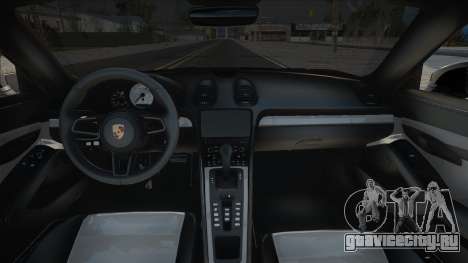Porsche 718 Boxster S CR для GTA San Andreas
