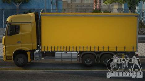 Mercedes-Benz Actros Yellow для GTA San Andreas