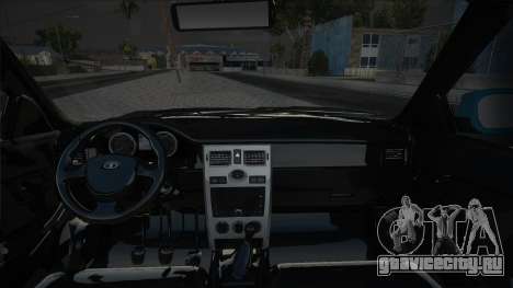 Lada Priora Blue для GTA San Andreas