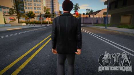 Мужчина в кожаной куртке для GTA San Andreas