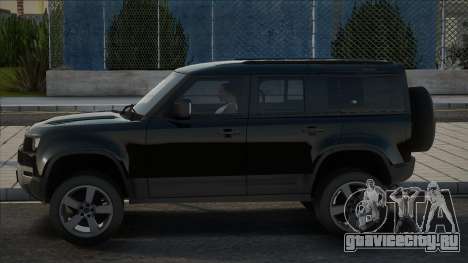 Land Rover Defender Black для GTA San Andreas