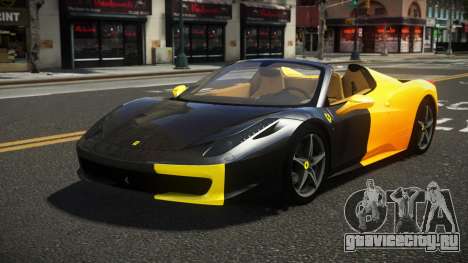Ferrari 458 LE Roadster S3 для GTA 4