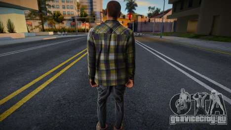 Niko Bellic Casual V1 Flannel W Undershirt v2 для GTA San Andreas