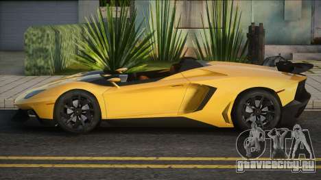 Lamborghini Aventador AVJ Yellow для GTA San Andreas