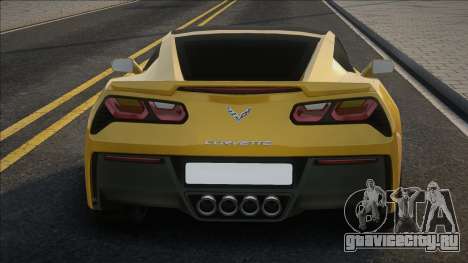 Chevrolet Corvette Yellow для GTA San Andreas
