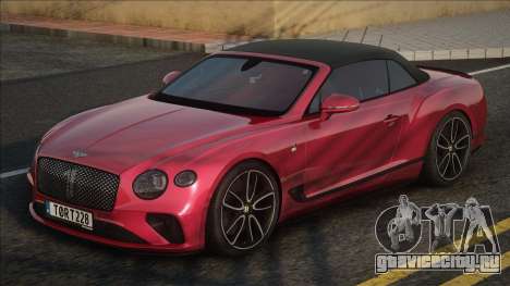 Bentley Continental GT Red CCD для GTA San Andreas