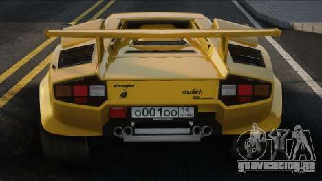 Lamborghini Countach 5000QV 1985 для GTA San Andreas