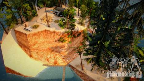 Mini-tropical Island Mod для GTA San Andreas